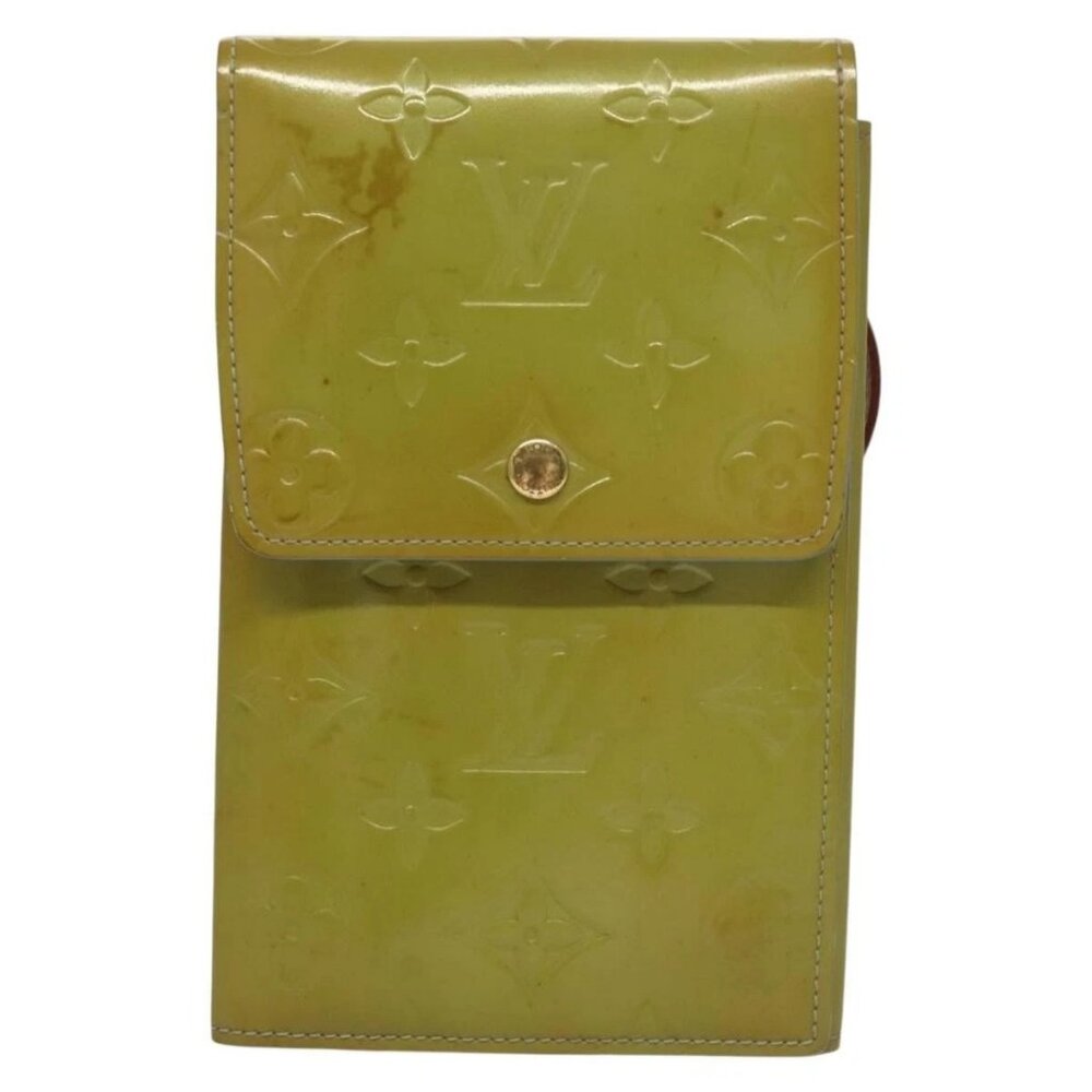 LOUIS VUITTON Monogram Vernis Walker Wallet Baby Blue - Picture 11 of 15